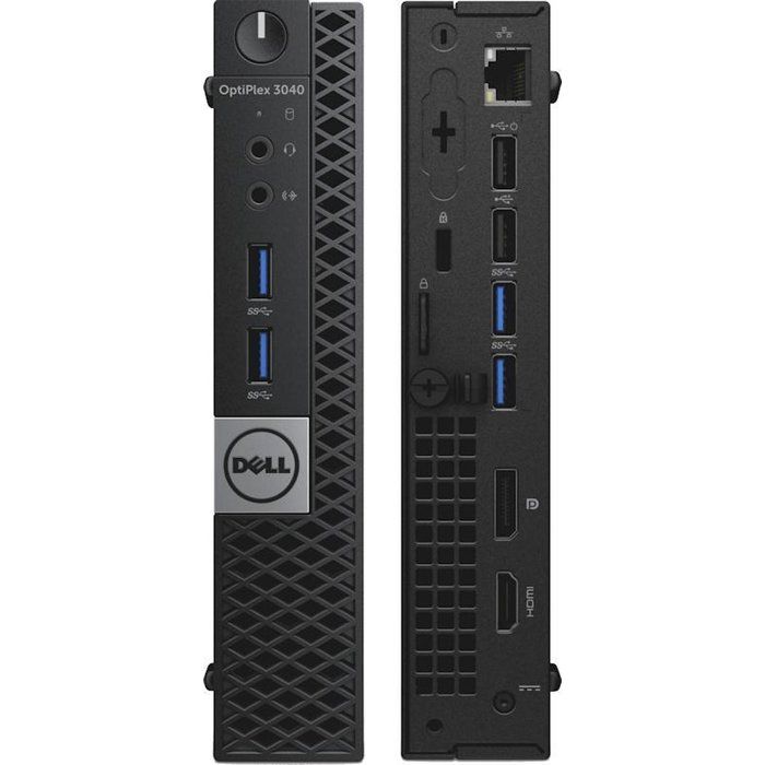 DELL OPTIPLEX 3040 MICRO - PENTIUM G4400T @ 2.9 GHz - 8 Go RAM - 256 Go SSD