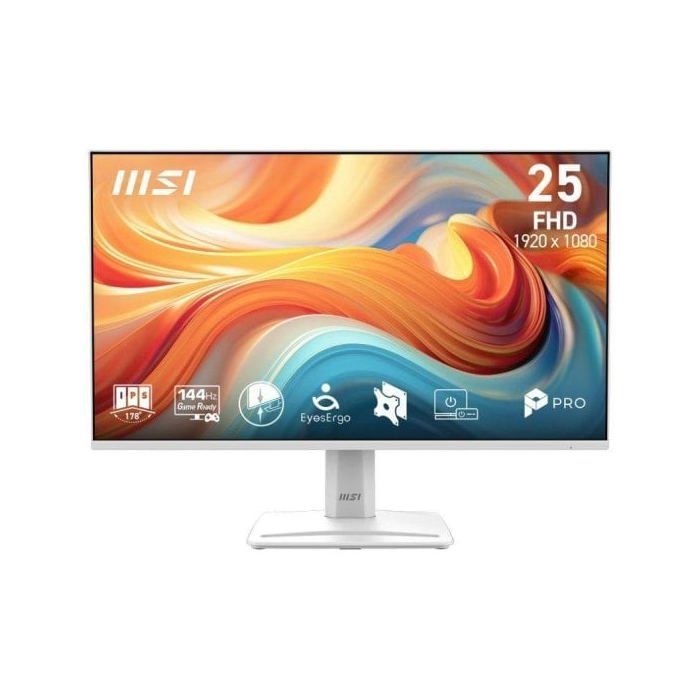 Écran PC MSI PRO MP251W E14A 24 5 Full HD 144Hz IPS Adaptive Sync 1ms