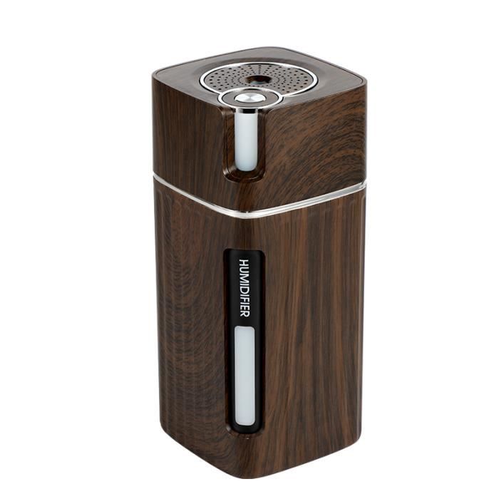 Diffuseur D'arôme Portable Pour Voiture - 50 Ml, Lumière LED étoilée - Rechargeable USB - Allumage Automatique