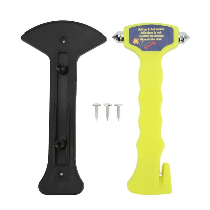 2 Pièces Marteau De Sécurité Pour Voiture, 2 En 1 Coupe