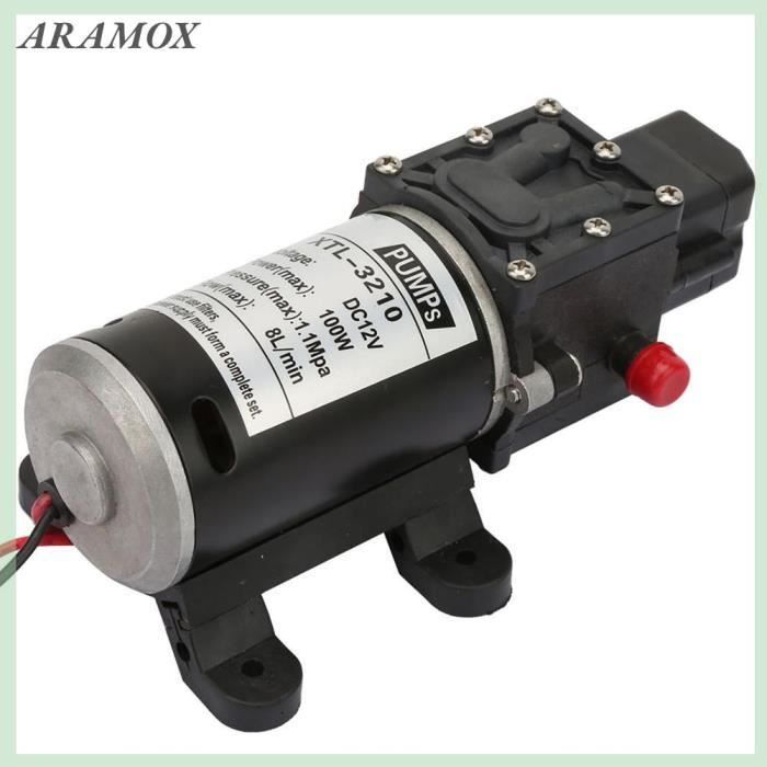 Pompe à Eau Auto-Amorçante 12V SWAWIS 4,5L/min 85PSI - Pompe Haute Pression Pour Caravane, Bateau Et Jardin