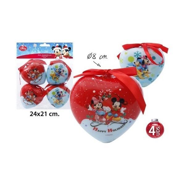 Boule De Noel Mickey Et Minnie Achat Vente Boule De Noël