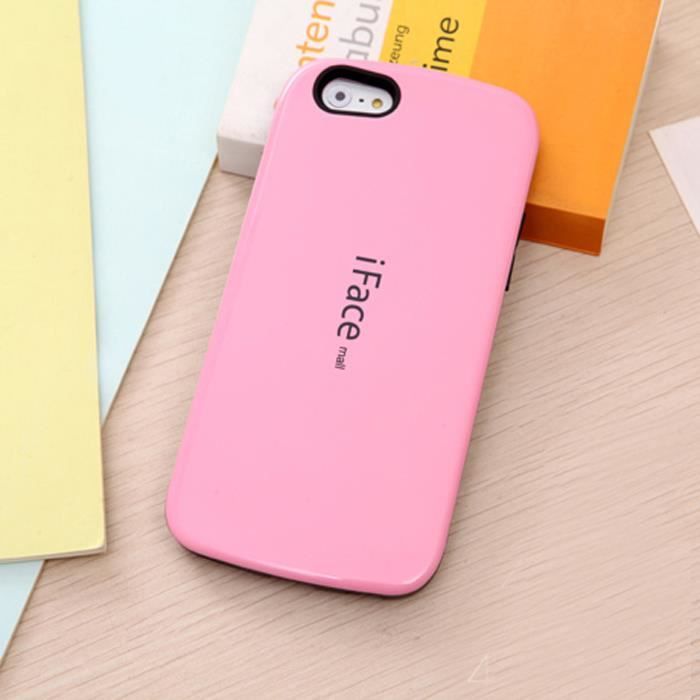 Iface Case Innovation Savon Hybride Tpu Pc Dur Cas De Carte De Credit Armure Shockproof Pour Iphone 4 7 Rose Cdiscount Bricolage
