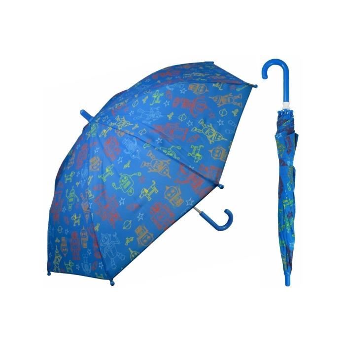 Porte Bebe Pour Cycle D8pna W104chspace 32 Po Parapluie A Imprime Robot Pour Enfants 3 Pieces Cdiscount Maison