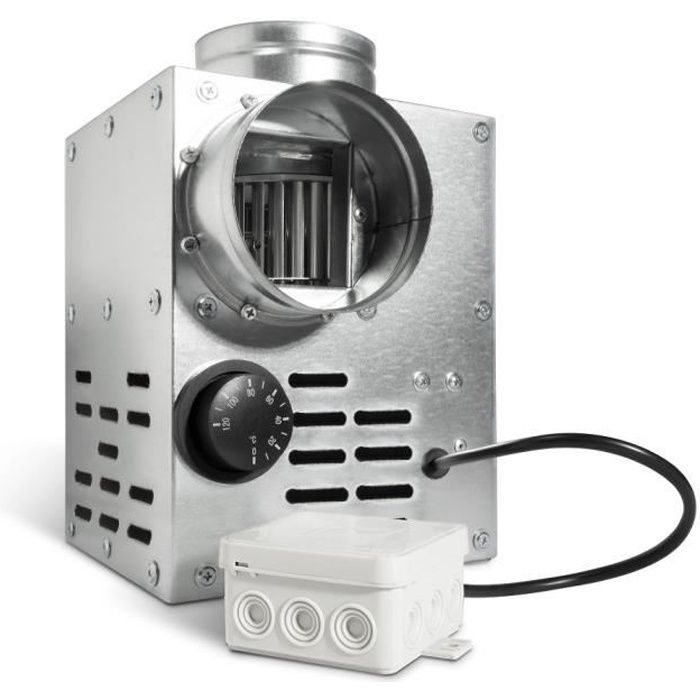 Ventilateur d'air chaud de cheminée Souffleur diffusion d'air 100