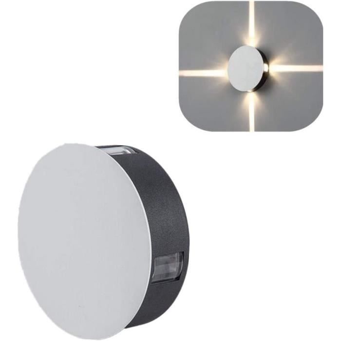 Applique Murale Sans Fil Avec Télécommande - 3000 MAh, 13 Modes RGB, Angle Réglable - Parfaite Pour Chambre, Couloir, Cuisine