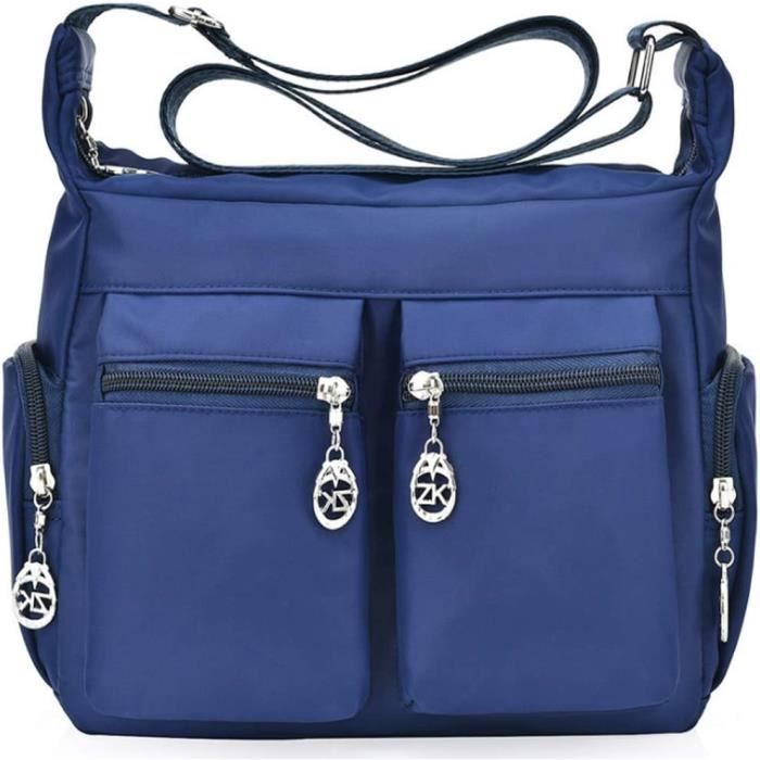 Unisex Nylon Sac Cabas Bandouli re Sacs L paule Sac Port s Main