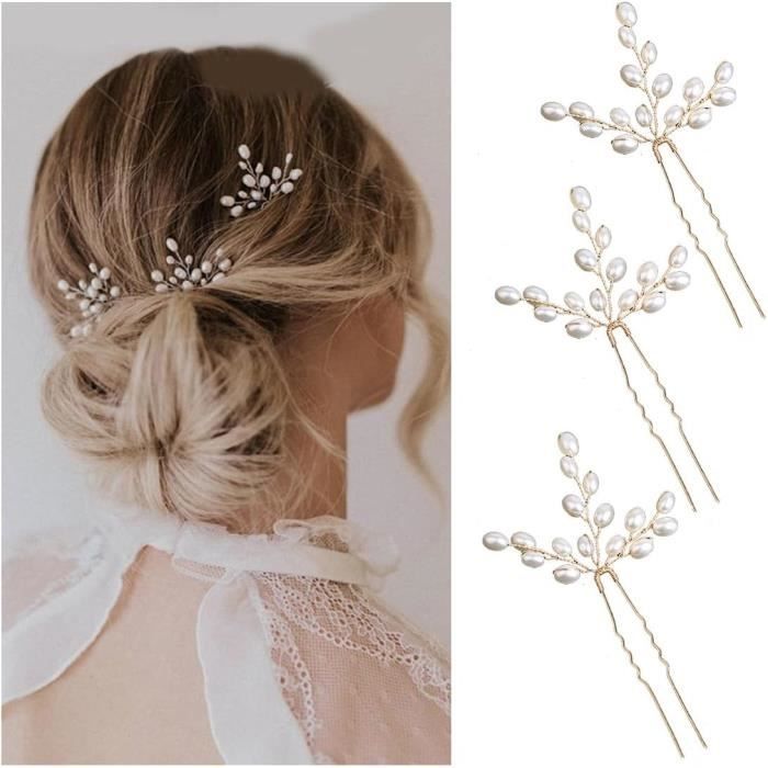 Broche chignon top mariage