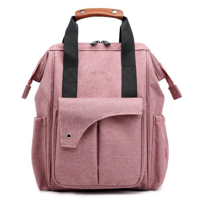 Sacs A Dos A Langer Pour Bebe Sac De Voyage Grand Capacite Sac A Dos Avec Sangles De Poussette Rose Achat Vente Pack Voyage 2008581278144 Bientot Le Black Friday Cdiscount