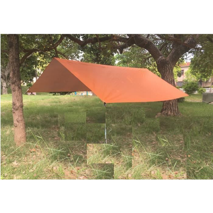 Bâche Imperméable 210x150 Cm - Pour Camping, Pique-nique Et Randonnée