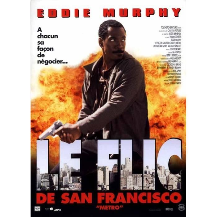 Le Flic De San Francisco - Eddie Murphy - 40x56cm - AFFICHE ORIGINALE de  Cinma - Envoi Pli - Cdiscount Maison