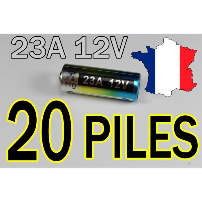 Pile bouton E23A - 23AE - P23GA - VA23A - V23GA - MN21 - GP23 - EL12 - VR22  - L1028 - GP23A - LR23A - CN23A - GP23AE, A23S