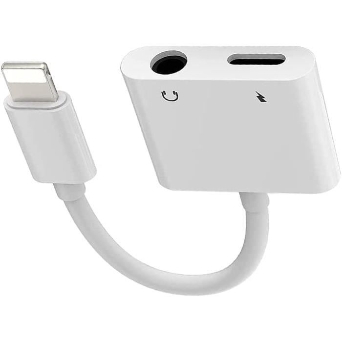 Apple - Adaptateur Lightning pour écouteurs 3,5 mm