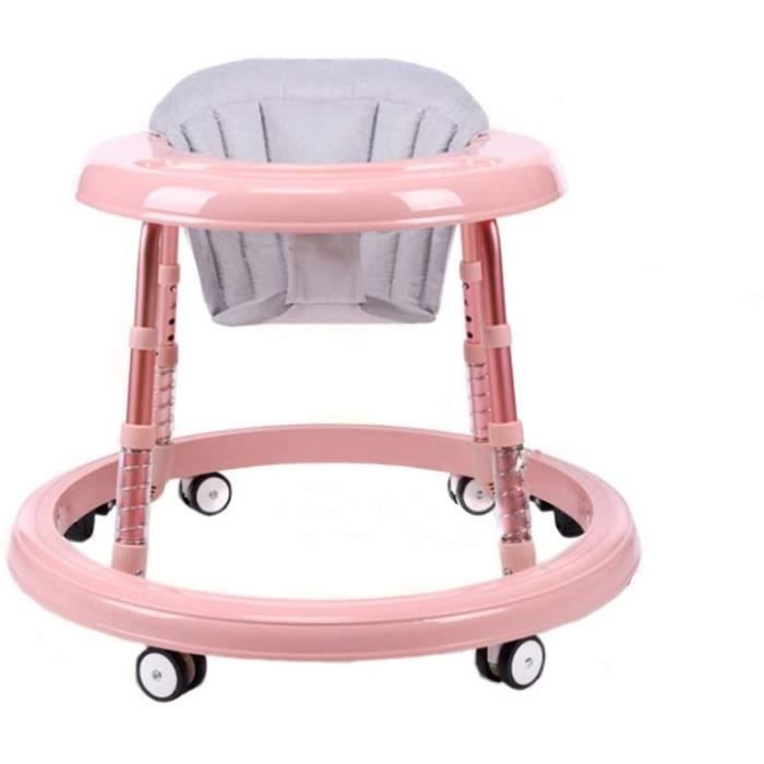 Trotteur Bebe Enfant Walker Garcon Fille Reglable Hauteur Pliable Marcheur Multifonctions Roues Silencieuses Caoutchouc Voiture 360 Cdiscount Puericulture Eveil Bebe