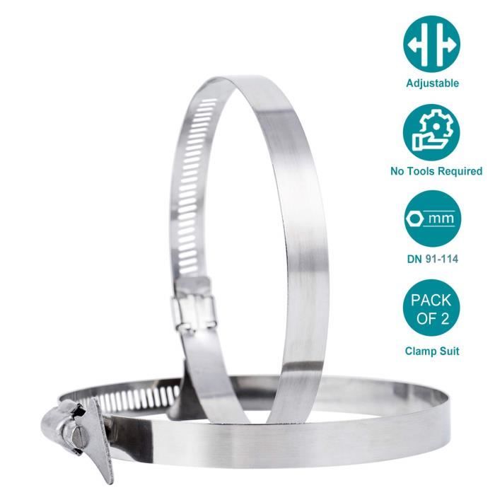 Tuyau Collier//Pince Collier Essence Tuyau 91 mm