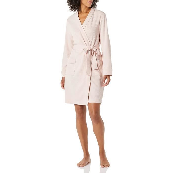 Peignoir gaufré femme discount