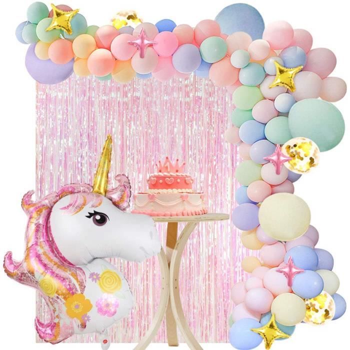 Décoration anniversaire Licorne - Kit déco anniversaire licorne -  Mellymellow