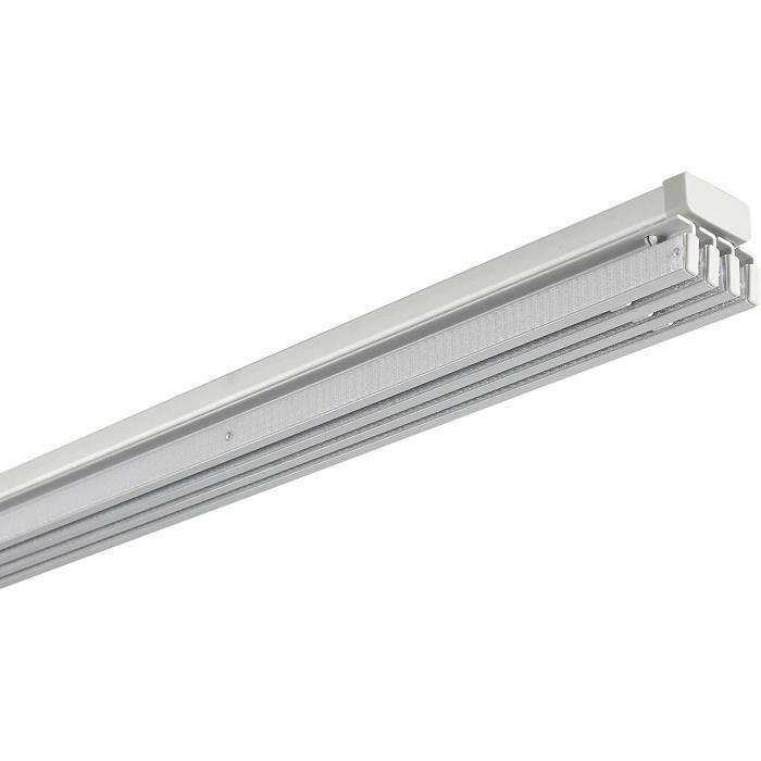 Gardinia Cintre Pour Aluminium-rideau rail 1-Chaleur Droite Aluminium cm alu 