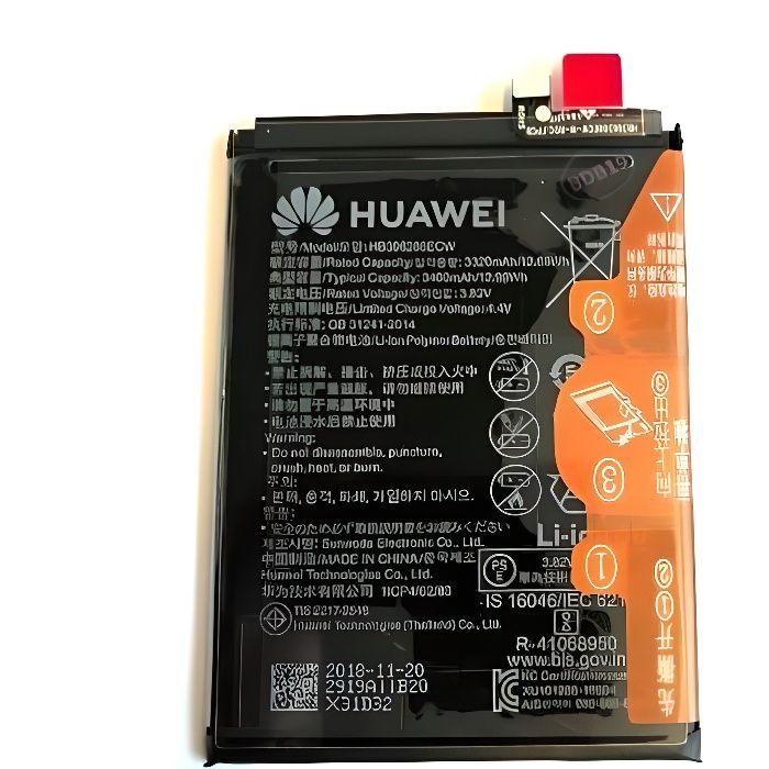 Batterie d'origine Huawei P Smart 2019, Honor 10 Lite (HB396286ECW)