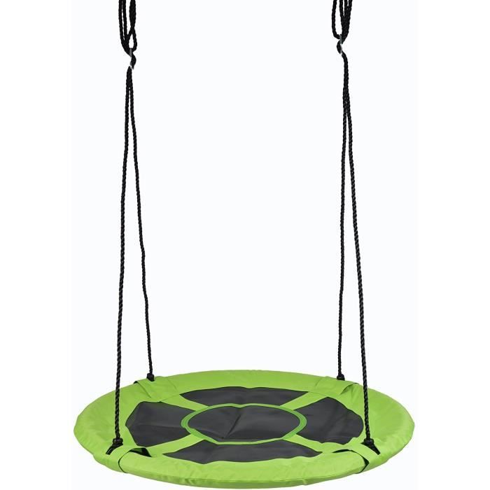 TECTAKE Balanu00e7oire Nid D'oiseau Supporte Jusqu'u00e0 300 Kg | Leroy Merlin