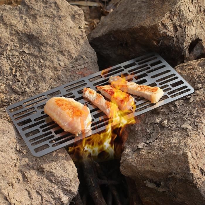 Barbecue Portable Grill Pliant Pique - Nique Charbon Bois Acier Inoxydable  Supports RéGlables Four à CuisinièRe Camping Pliable - Cdiscount Jardin