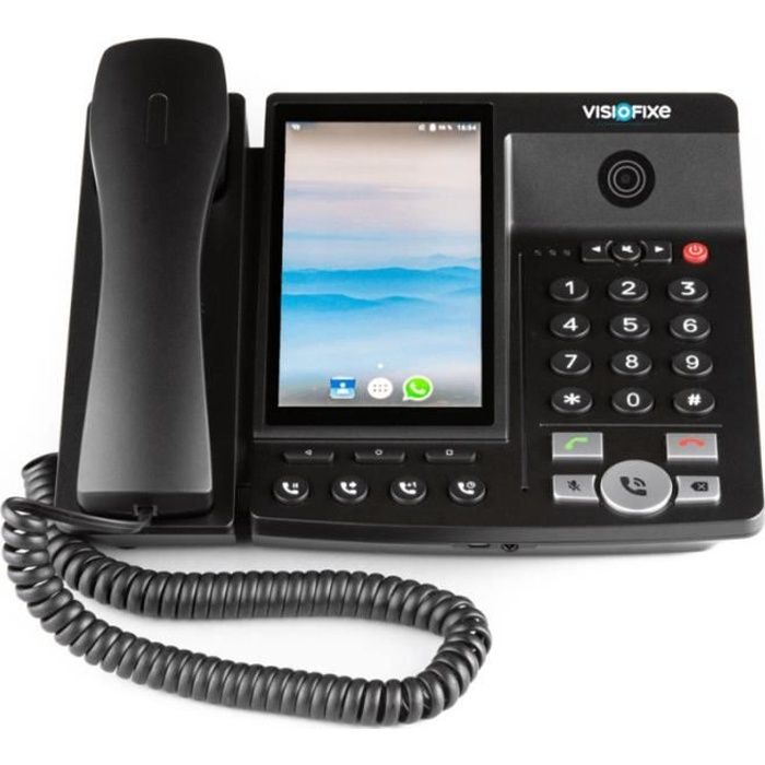 Visiofixe A20 senior teléfono fijo con whatsapp (tarjeta sim