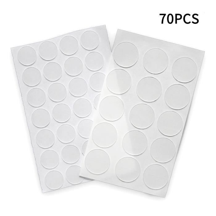 150 Plaques Métalliques Autocollantes Magnétiques - Diamètre 20 Mm, Acier Inoxydable Fin - Pour Support Téléphone, Bricolage