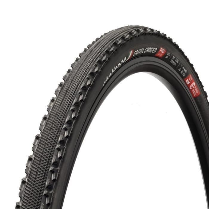Pneu vélo gravel Challenge Gravel Grinder Race - 700x42C (42-622) - Noir - Tubeless Ready