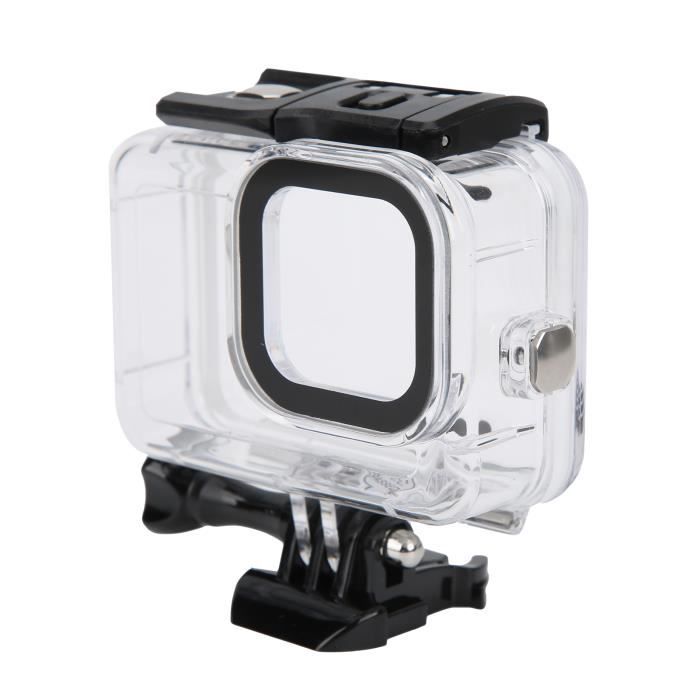 Boîtier étanche pour GoPro, 9, 10, 11, 12, 13, accessoires, porte tactile de plongée, 50m, coque de protection pour Go Pro ForeMount  44