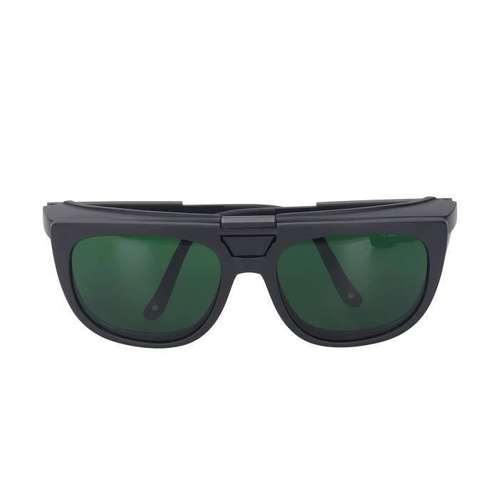 Portwest PW60 Lunettes-Masque Soudeur Teinte 5 - Protection UV Anti-Buée Anti-Rayures Vert Bouteille
