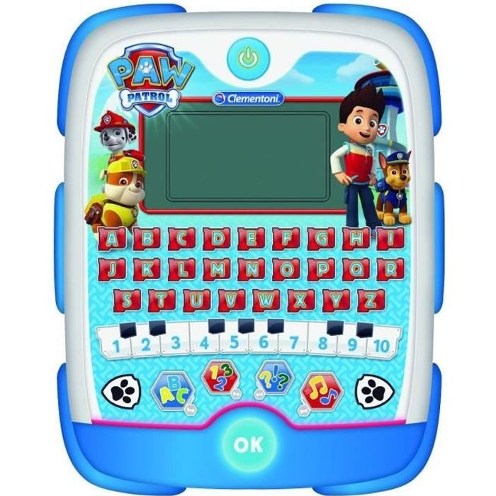 Tablette éducative parlante Pat' Patrouille - CLEMENTONI - Mixte - A partir  de 4 ans - Cdiscount Jeux - Jouets