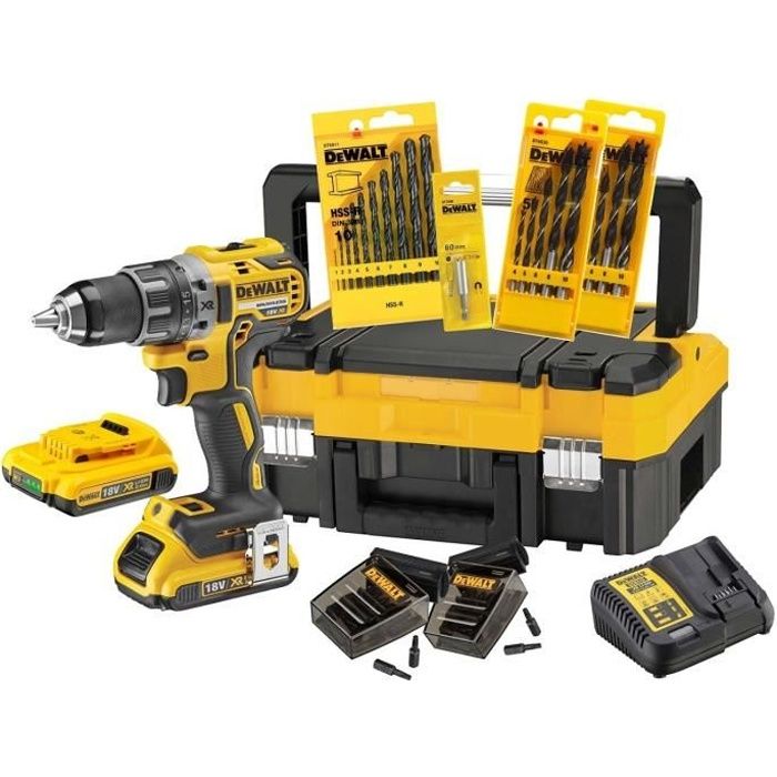 DeWALT DCK791D2T perceuse sans fil 18V 2Ah Coffret Accessoires - vue 2