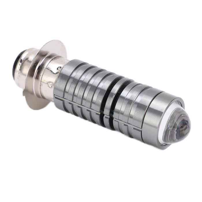 Ampoule LED Phare Moto 12V P26S - 80W équivalent - Blanc 6000K - Facile à Installer