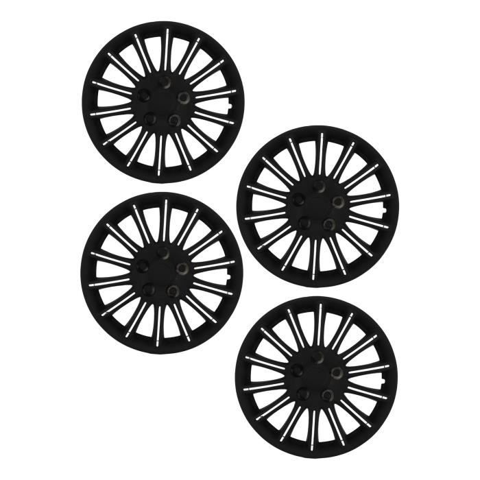 Dioche enjoliveurs de roue 4 pièces de capuchons de moyeu de