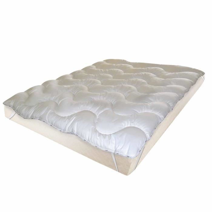 Surmatelas surconfort - DODO - THERMOLITE-90X190cm - Mémoire de forme - Enveloppe polycoton - 3 cm Surmatelas surconfort - DODO - THERMOLITE-90X190cm - Mémoire de forme - Enveloppe polycoton - 3 cm