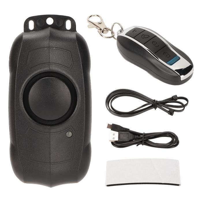 Alarme Antivol Vélo Sans Fil – 113dB – 2 Télécommandes – KS-SF22R