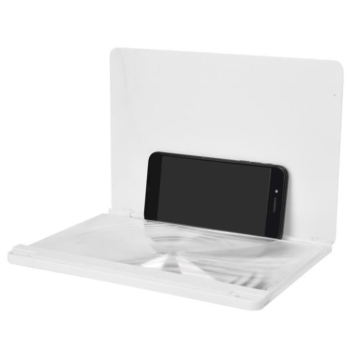 Loupe D'écran Pliable Pour Téléphone - Agrandisseur HD 26 Pouces - Support Inclinable - Pour Films Et Jeux - Cadeau Gadget