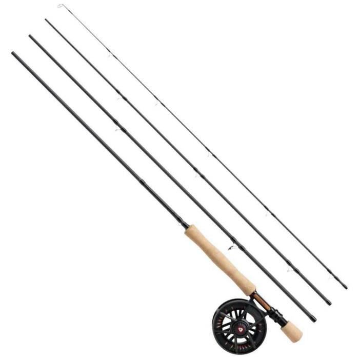 canne à mouche GREYS Wing Salt Fly Rod 9 FT 9 LINE 4PC - Pescamania