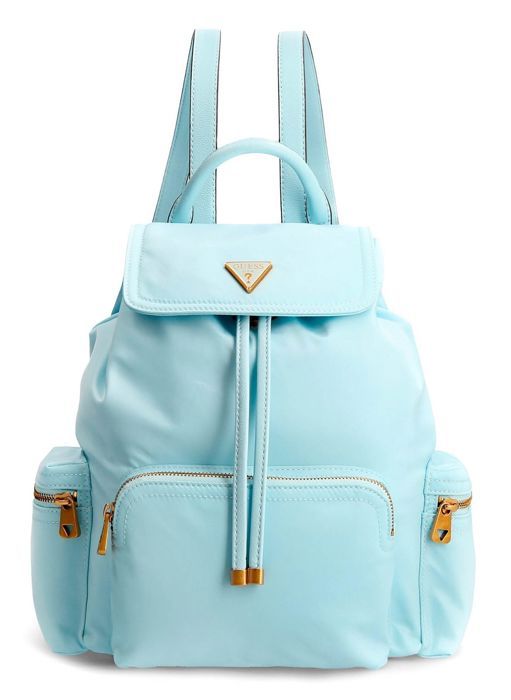 GUESS Sac a dos bleu clair pour femme Eco Gemma Backpack Aqua 204669 bleu clair Cdiscount Bagagerie Maroquinerie