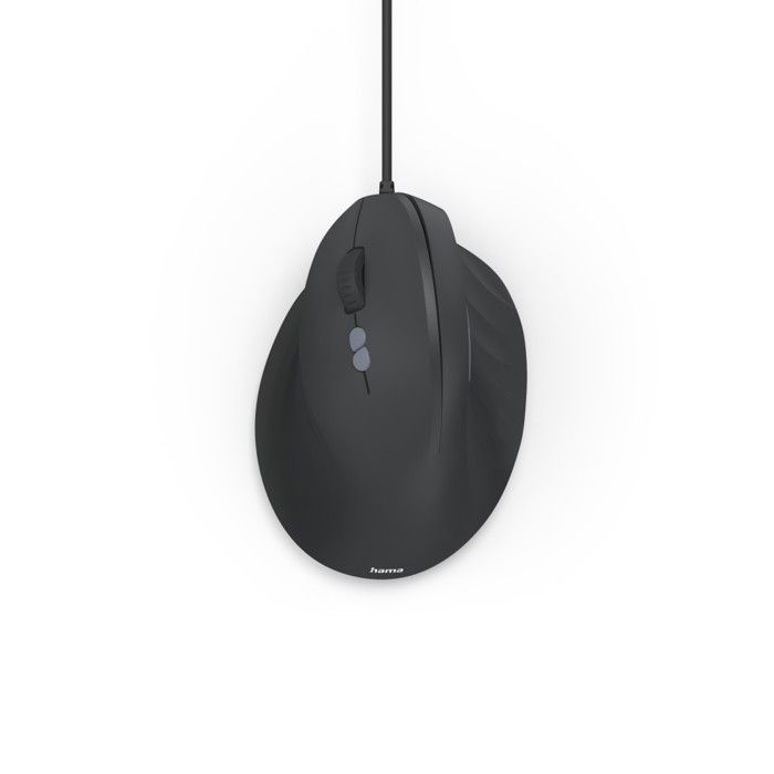 Souris optique - HAMA - ECM-500L - Filaire - 7 boutons - Ergonomique silencieuse