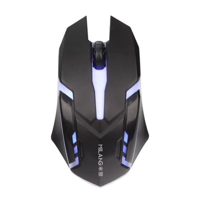 Souris Optique – H DE O – Gaming – 1200 Dpi – USB 2.0 – Rétro-éclairé Multicouleur
