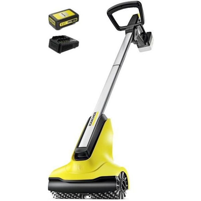 Nettoyeur de terrasses sans fil Karcher PCL 3 18 Batterie 18V 2.5 Ah Largeur de travail 320 mm batterie et chargeur rapide inclus - vue 2