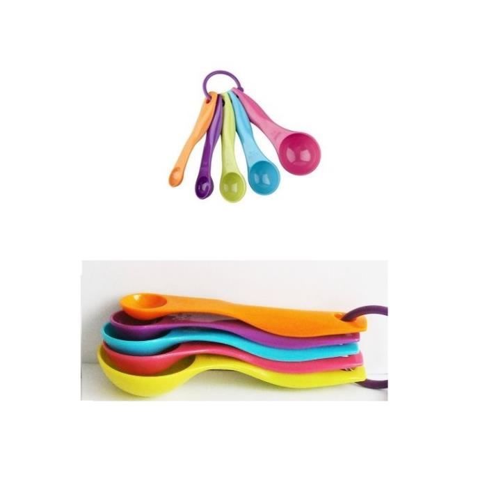 6 Cuillères Doseuses Transparentes - Mesure Précise Pour Café, Lessive, Protéines, Cuisine