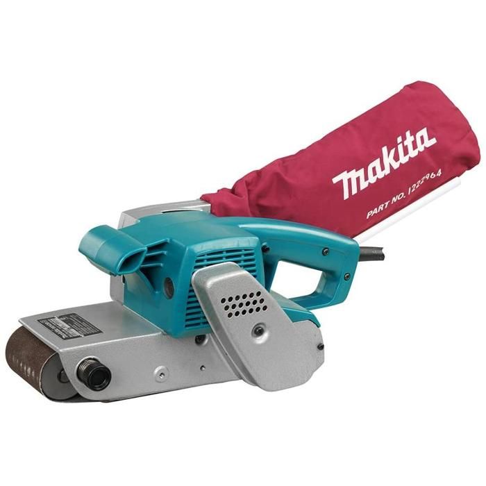 Ponceuse à bande MAKITA 9924DB Collecteur de poussière Double isolation