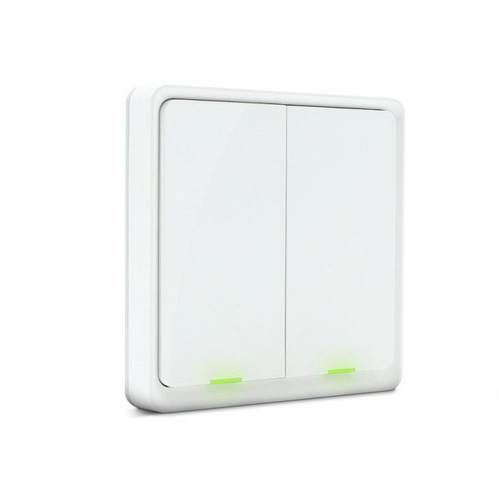 Interrupteur intelligent sans fil 2 boutons Zigbee - Cdiscount Bricolage
