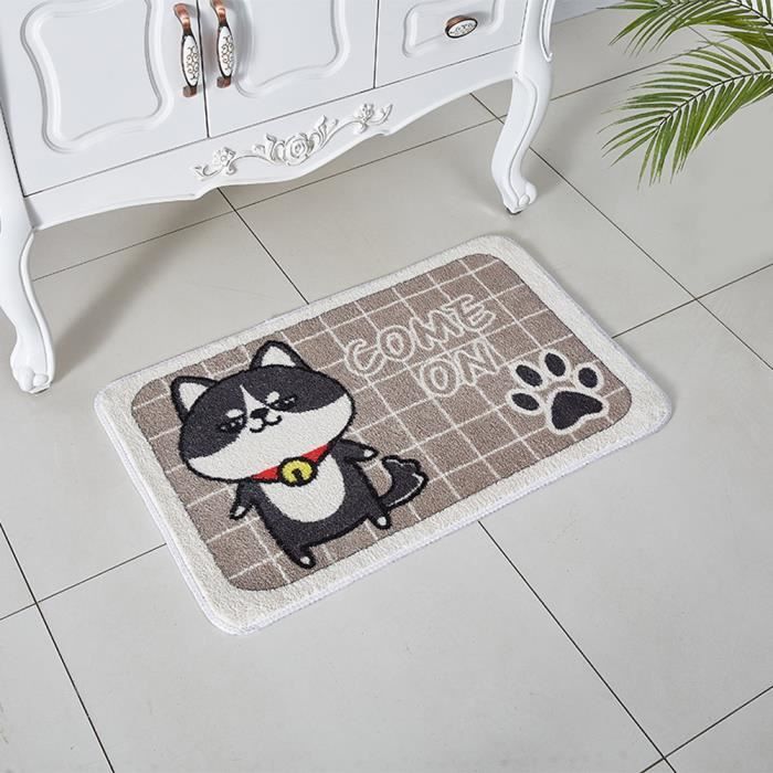 Tapis De Bain En Caoutchouc Antidérapant 80x50 Cm - Sortie De Douche Tapis Absorbant