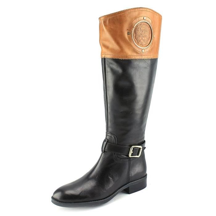 Vince Camuto Phillie Cuir Botte Noir 