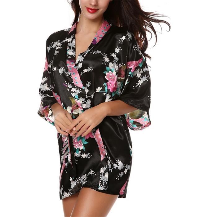 robe kimono courte