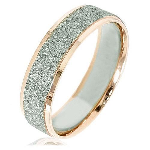 Gemini Bague Anniversaire Mariage Hommes Recouverte En Or18k En