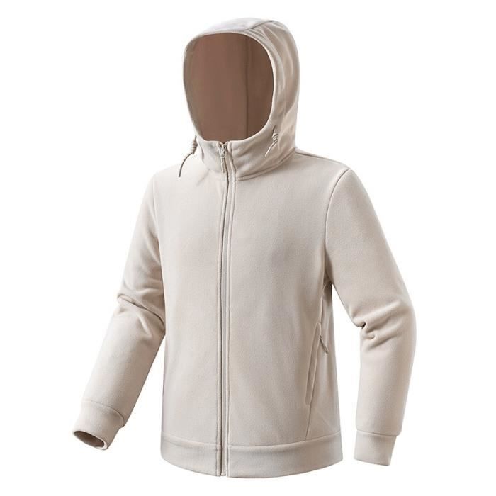 Veste polaire homme avec capuche top